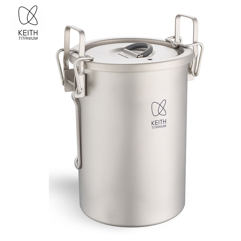 Camping Cooking Utilities - Panela de Arroz KEITH em Titânio