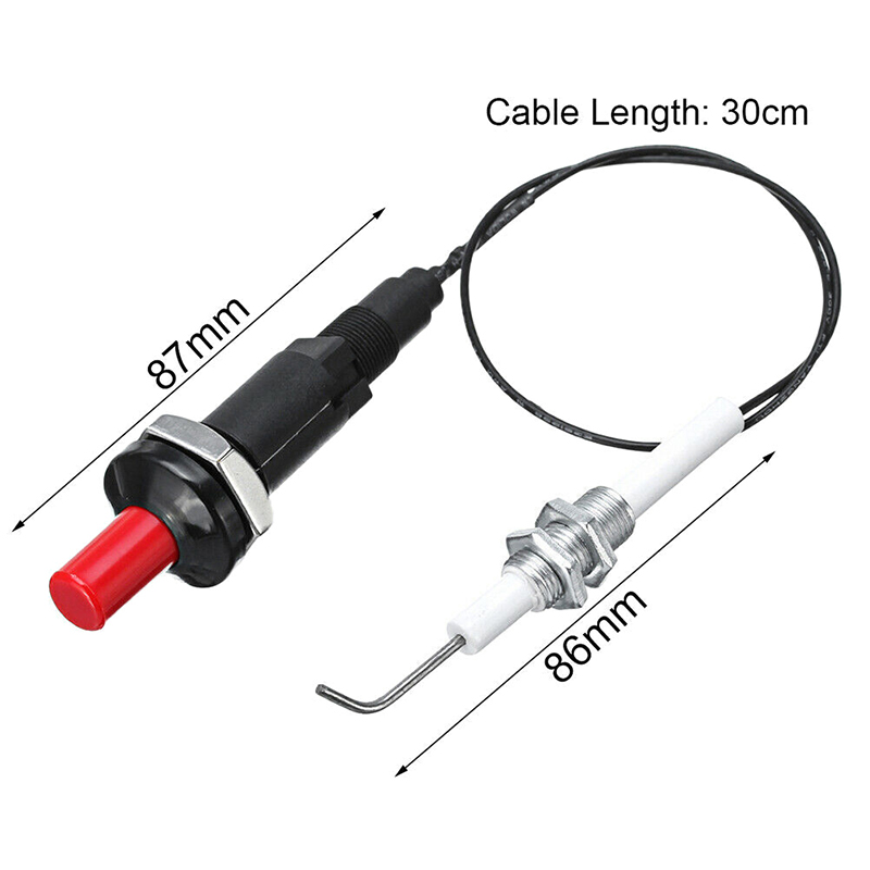 Camping Cooking Kitchen - Botão piezo ignição com cabo kit