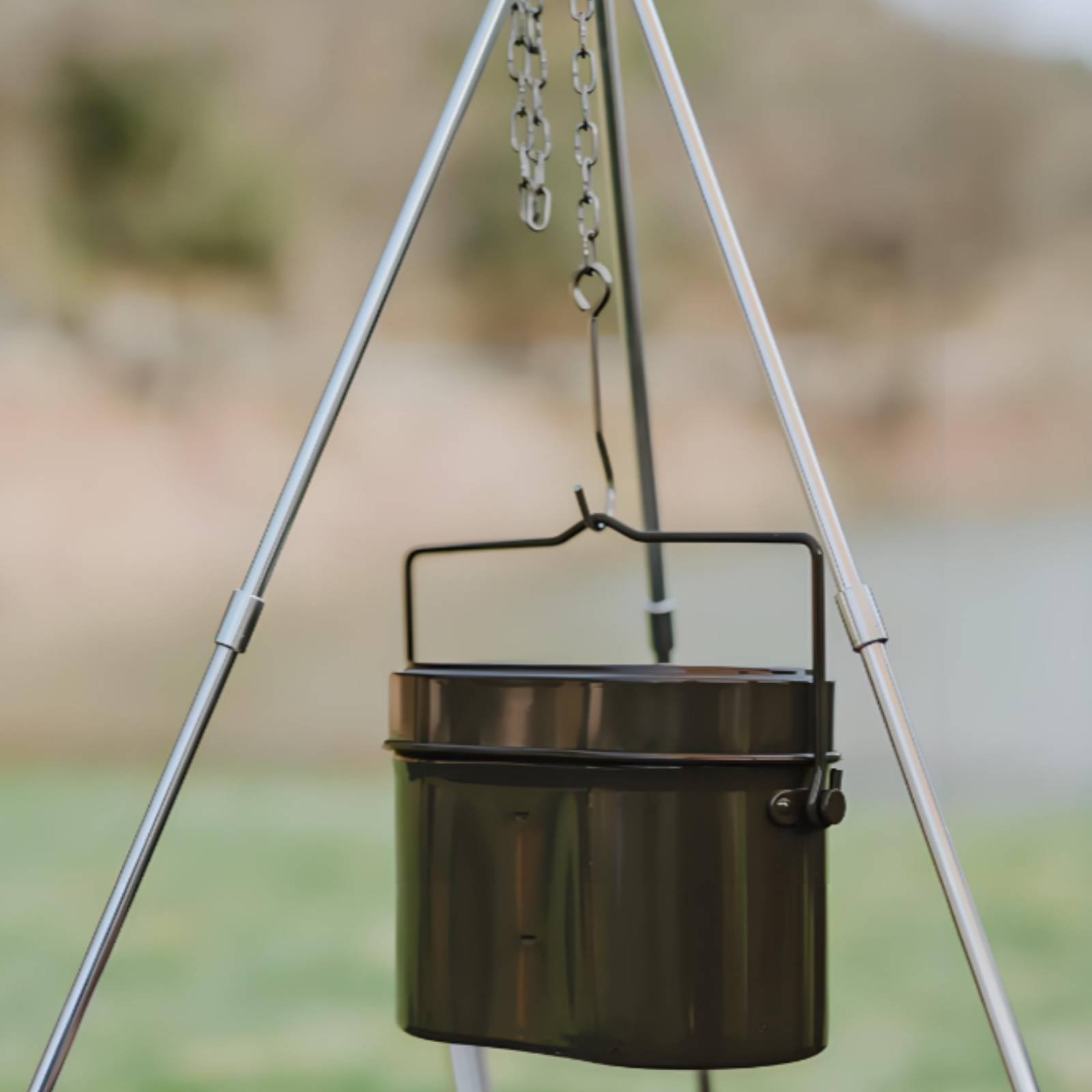 Camping Cooking Box Set - Conjunto de Cozinha para Camping Multifuncional