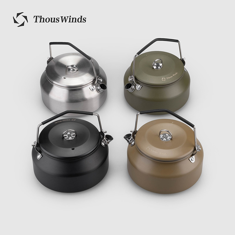 Camping Cooking Set - Thous Winds-Outdoor Camping Chaleira, Caminhadas Panelas