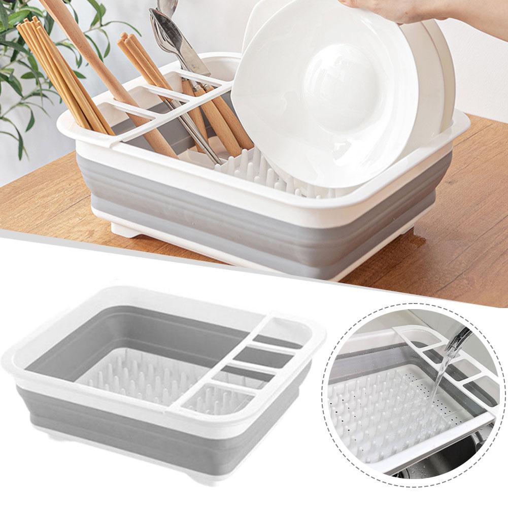 Camping Cooking Meals - Escorredor de Louça Dobrável, Organizador de