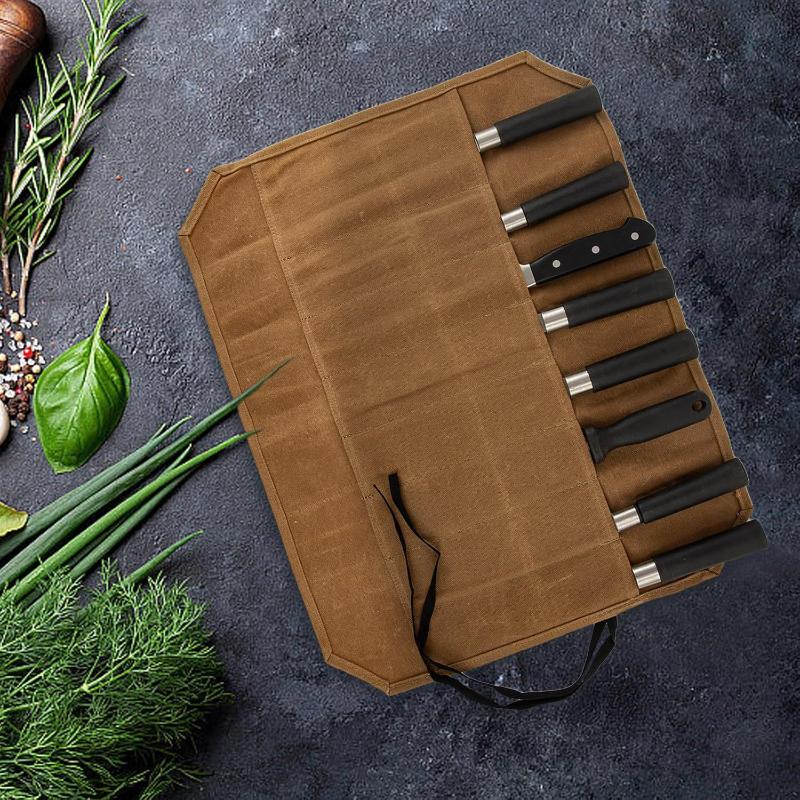 Camping Cooking Rack - Bolsa de Facas de Chef em