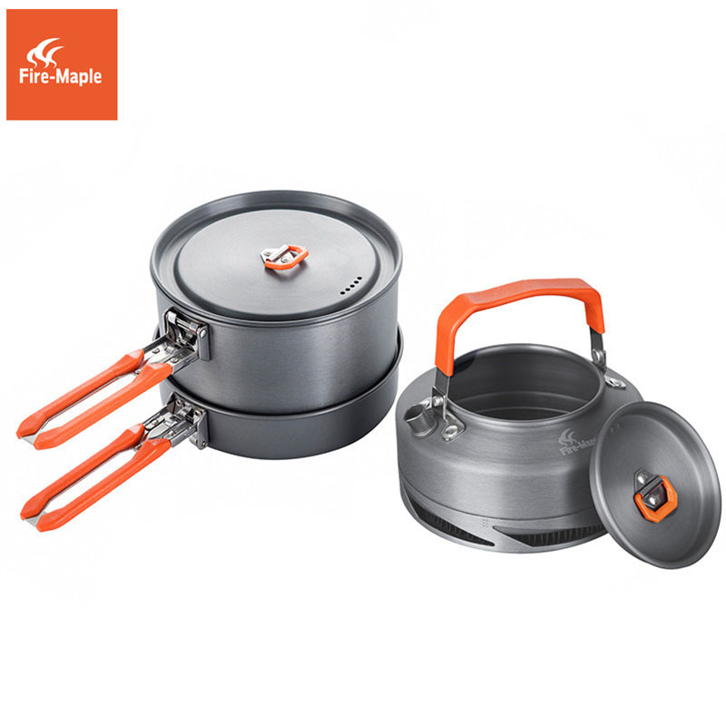 Camping Cooking Utensil Set - Fire Maple-Camping Panelas, Utensílios, Pratos, Acampamento