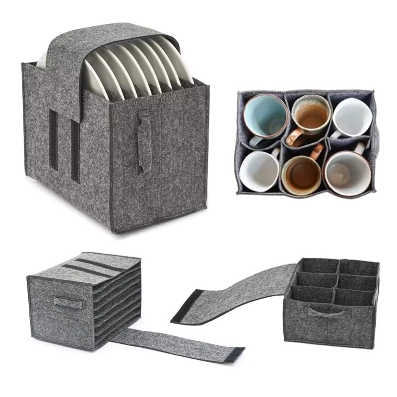 Camping Cooking Meals - 1 unidade Organizador de Feltro Espesso