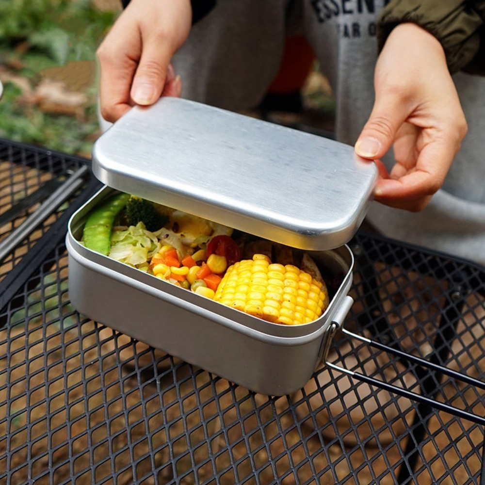 Utensílios de Mesa Ultraleves  - Camping Cooking Box Set avaliação e preço