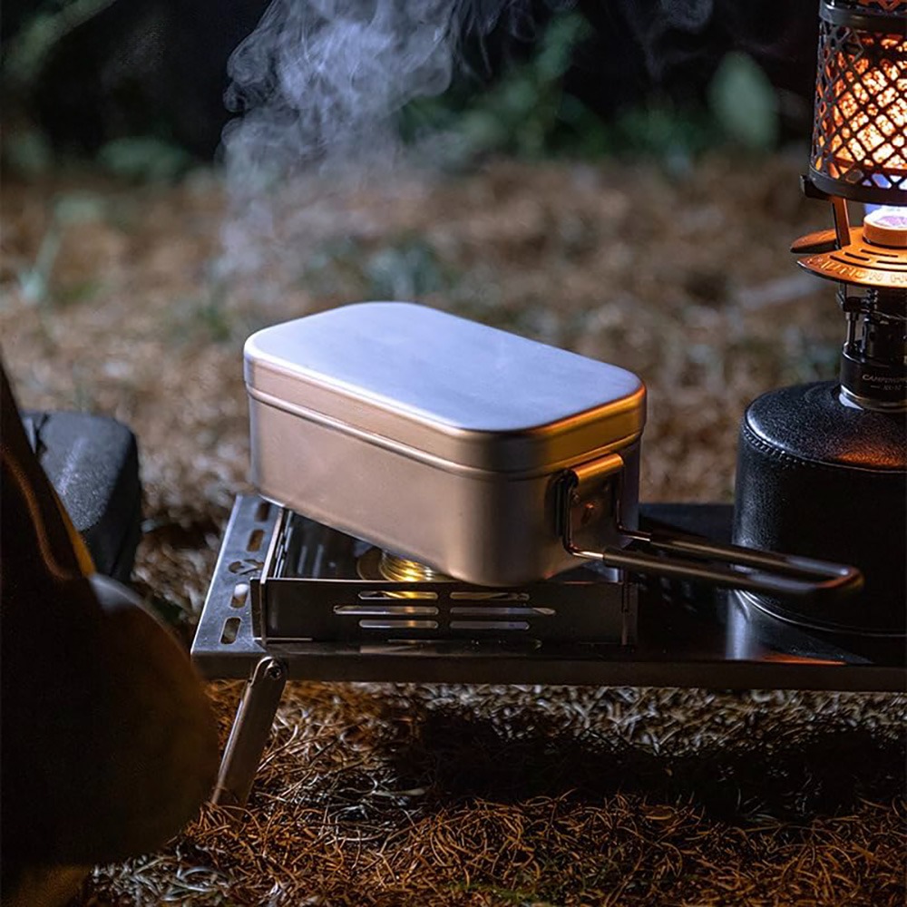 Utensílios de Mesa Ultraleves  - Camping Cooking Box Set avaliação e preço