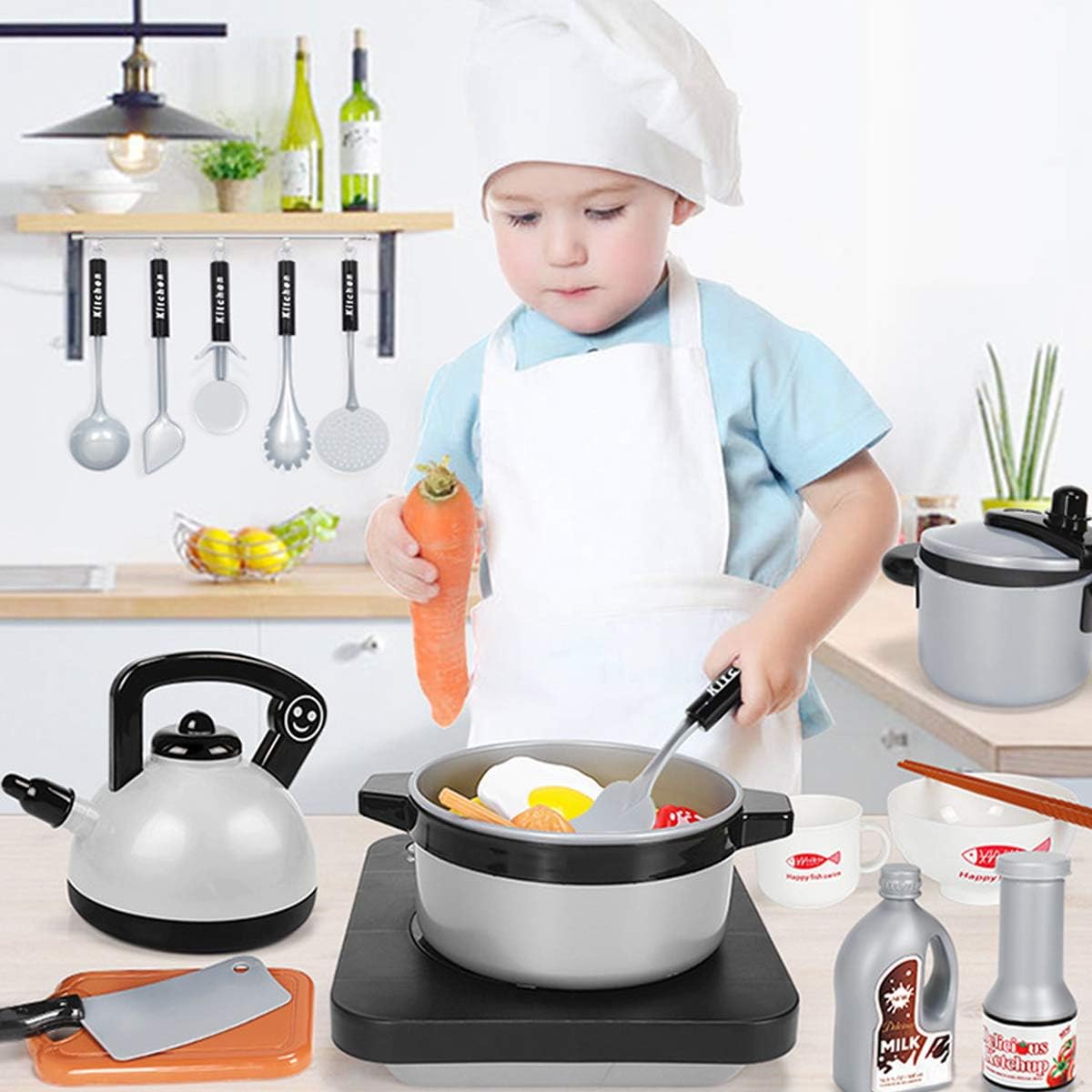 Crianças conjunto de brinquedo - Camping Cooking With Kids avaliação e preço