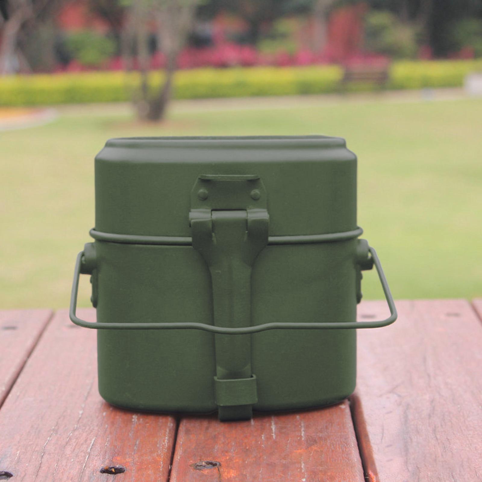 Conjunto de 3 Peças: Panela e  - Camping Cooking Box Set avaliação e preço