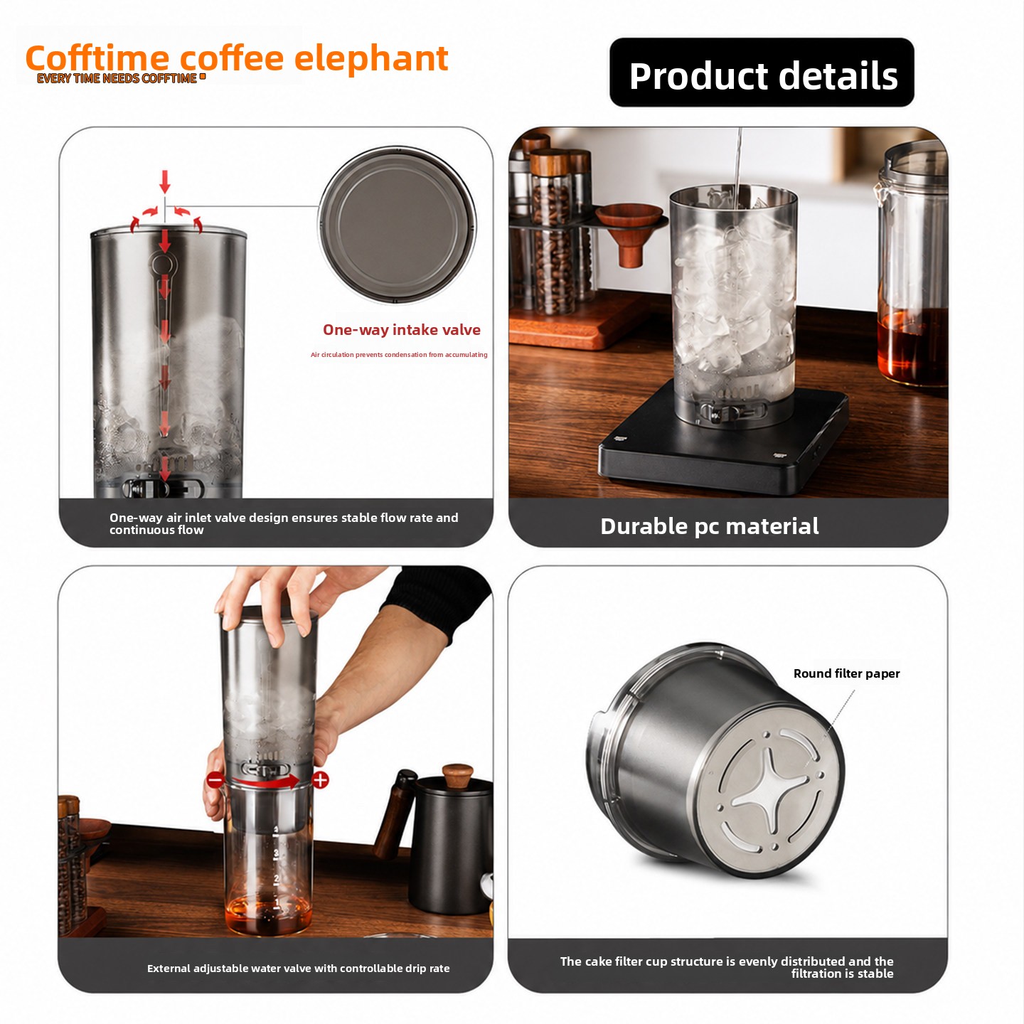 Cafeteira de 450ml para café c - Camping Cooking Utilities avaliação e preço