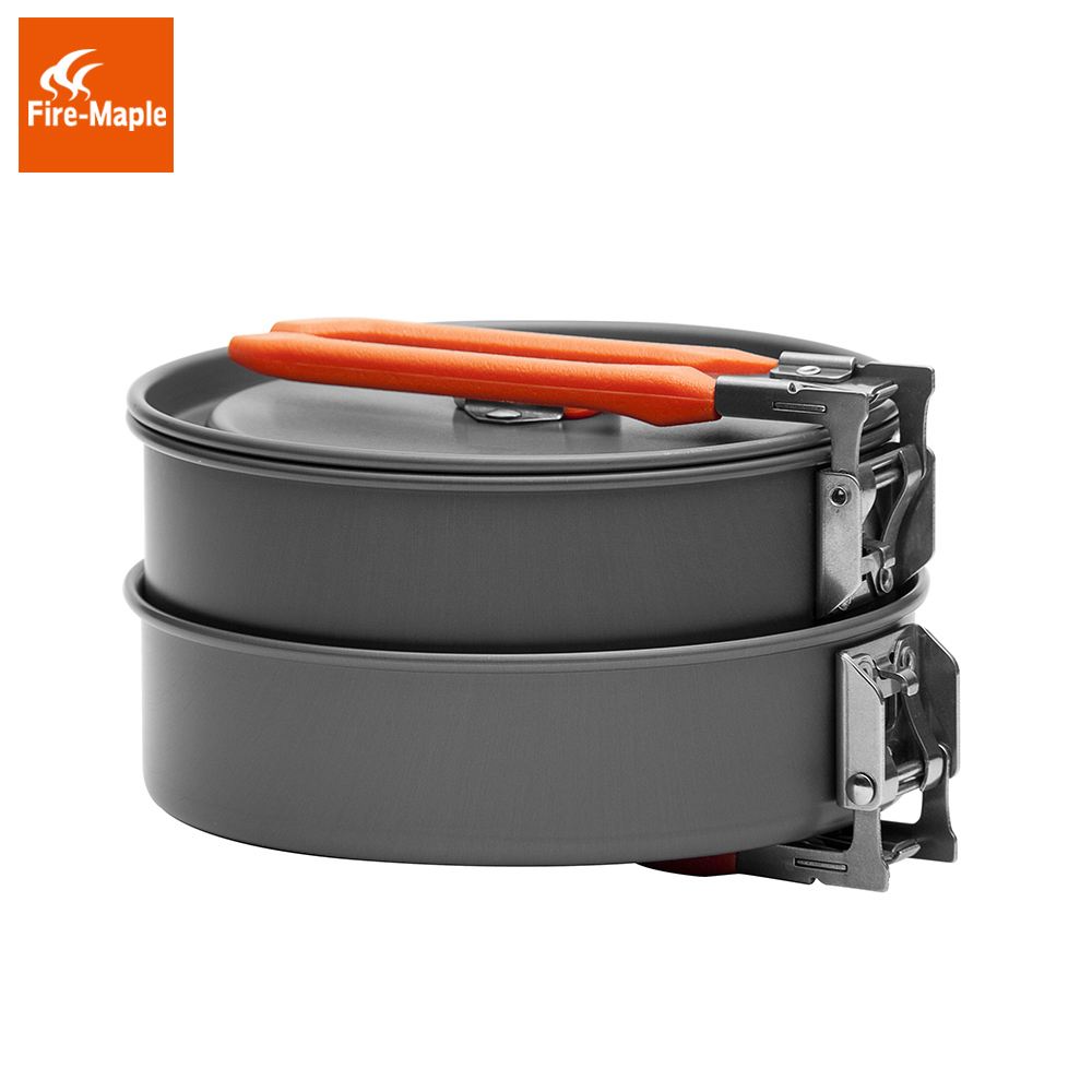Fogo bordo festa 1 acampamento - Camping Cooking Box Set avaliação e preço