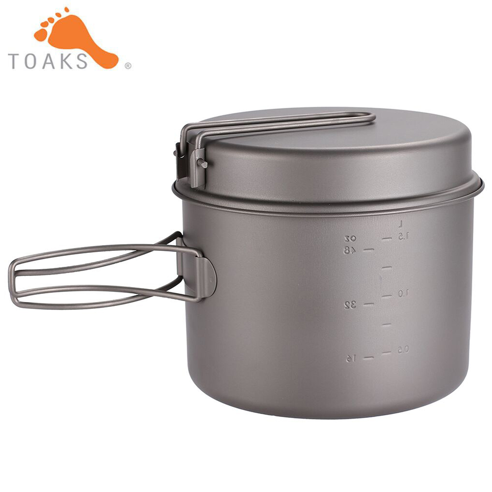 TOAKS-Conjunto De Panelas De T - Camping Cooking Utensil Set avaliação e preço