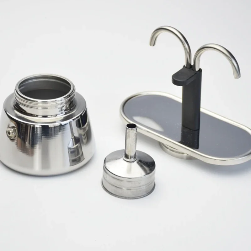200ml mini moka pote tubo dupl - Pocket Coffee Maker avaliação e preço