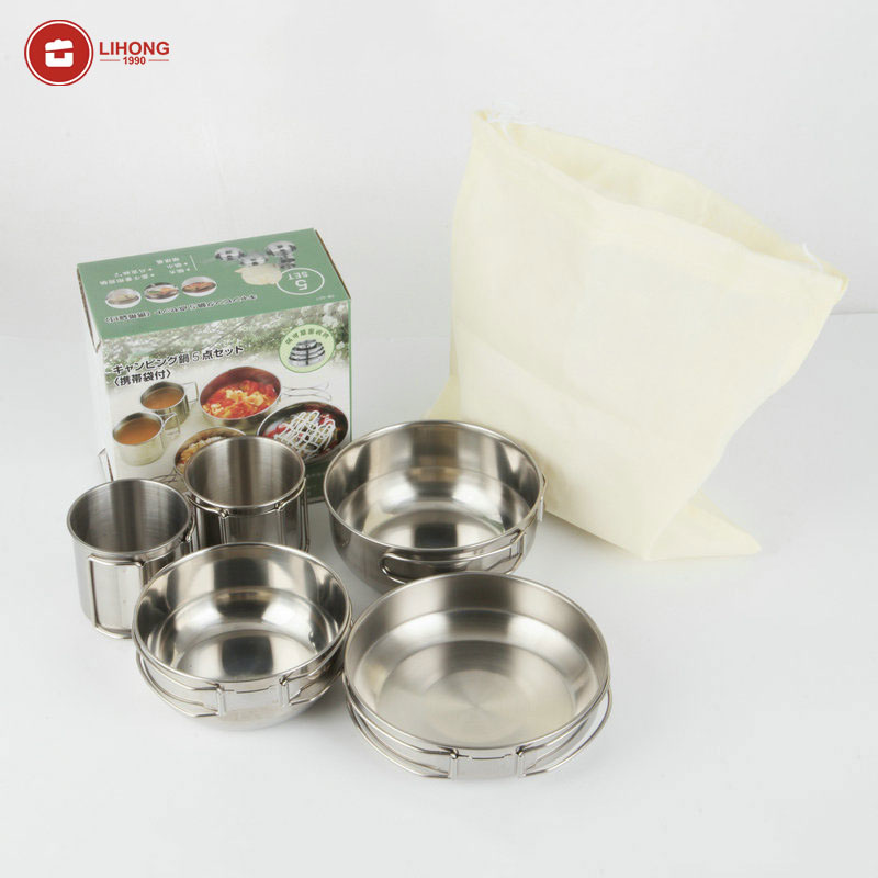 Conjunto de Panelas e Utensíli - Camping Cooking Box Set avaliação e preço