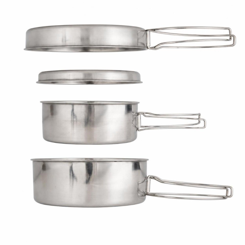 Conjunto de Utensílios de Cozi - Camping Cooking Set avaliação e preço