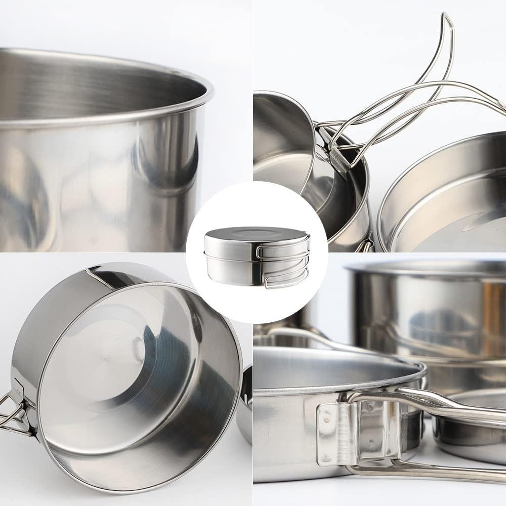 Conjunto de Utensílios de Cozi - Camping Cooking Set avaliação e preço