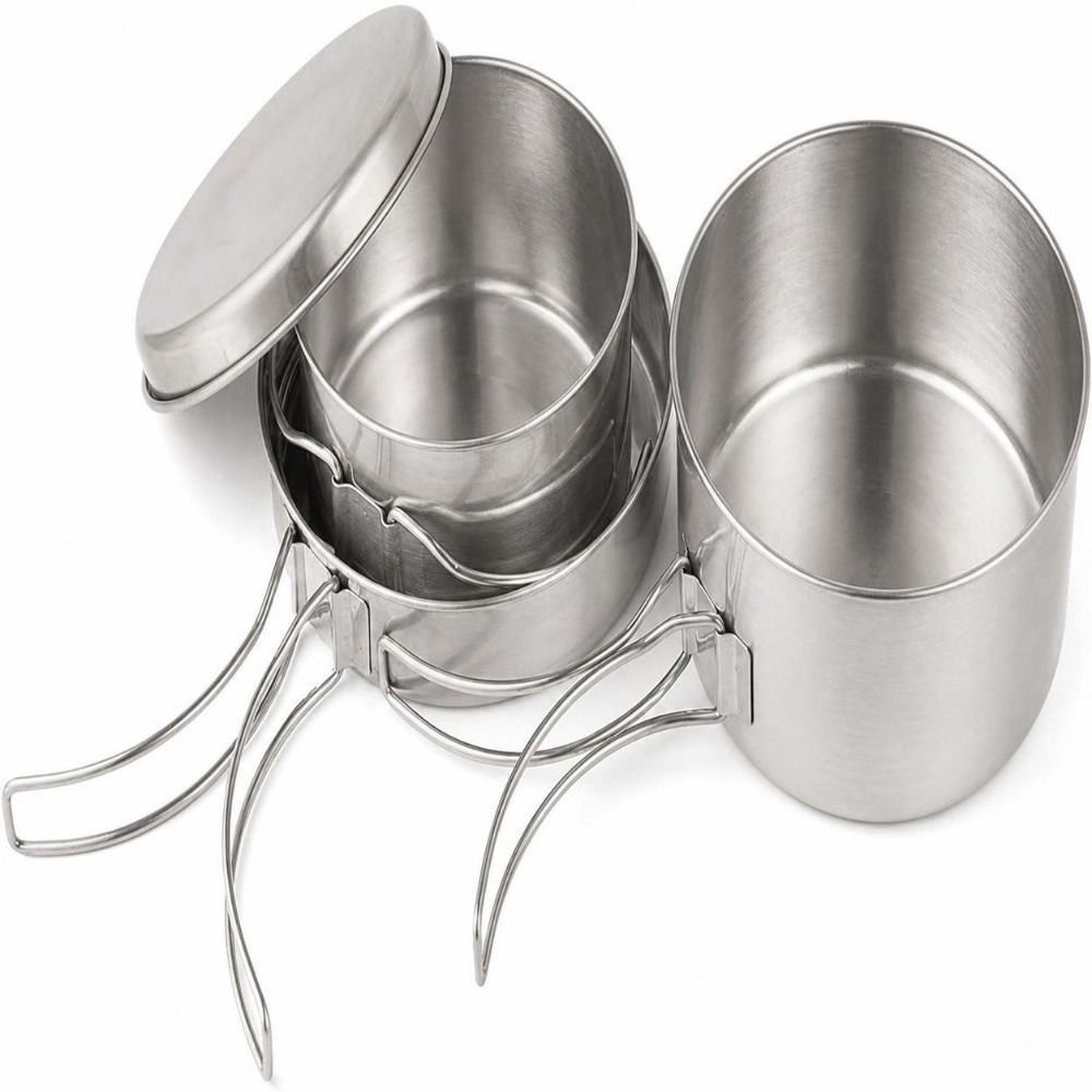 Conjunto de Utensílios de Cozi - Camping Cooking Set avaliação e preço
