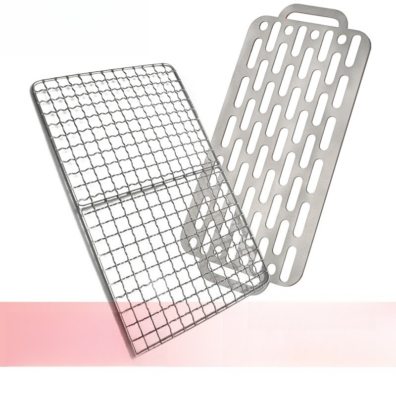 Malha de titânio puro para chu - Camping Cooking Mesh avaliação e preço