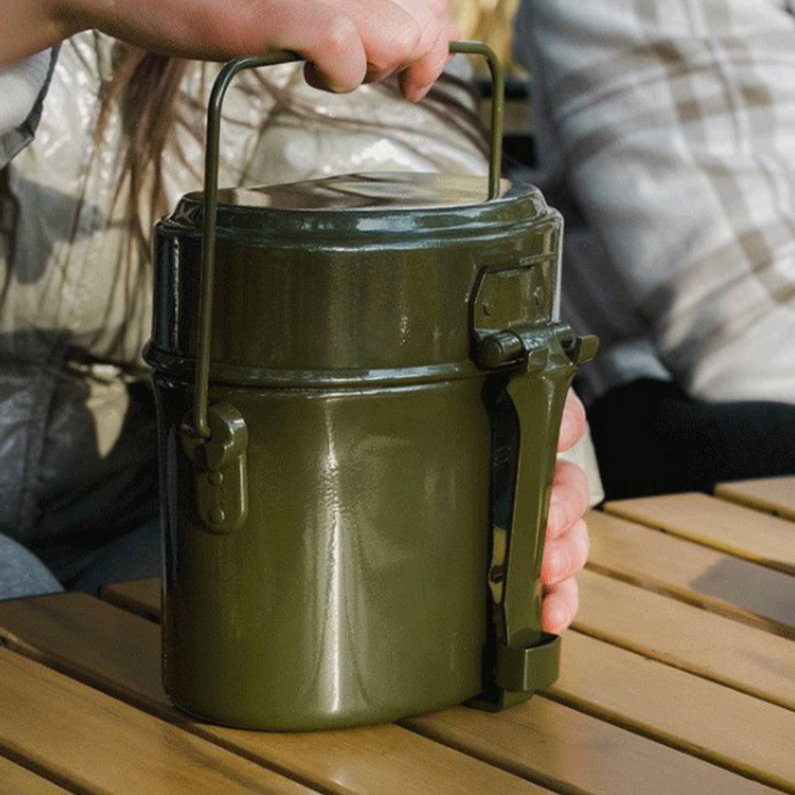 Conjunto de Cozinha para Campi - Camping Cooking Box Set avaliação e preço