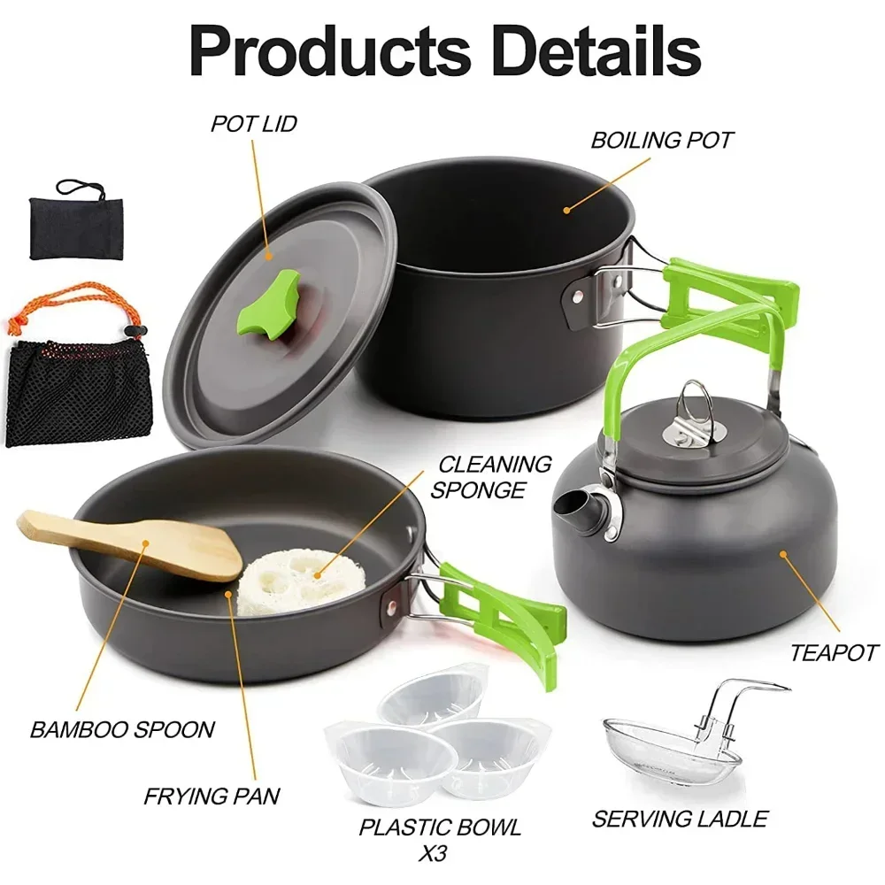 Conjunto de Cozinha para Campi - Camping Cooking Mesh avaliação e preço