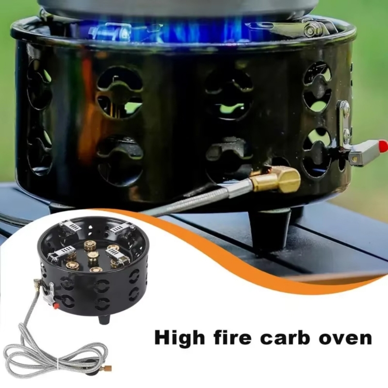 Fogão a gás externo para cozin - Camping Cooking Meals avaliação e preço