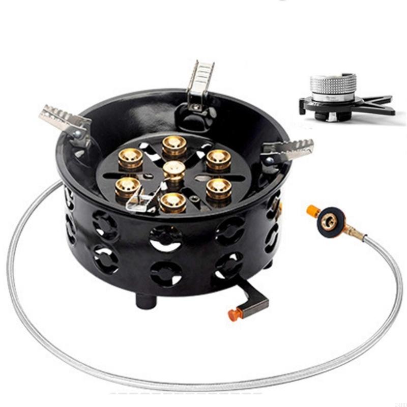 Fogão a gás externo para cozin - Camping Cooking Meals avaliação e preço