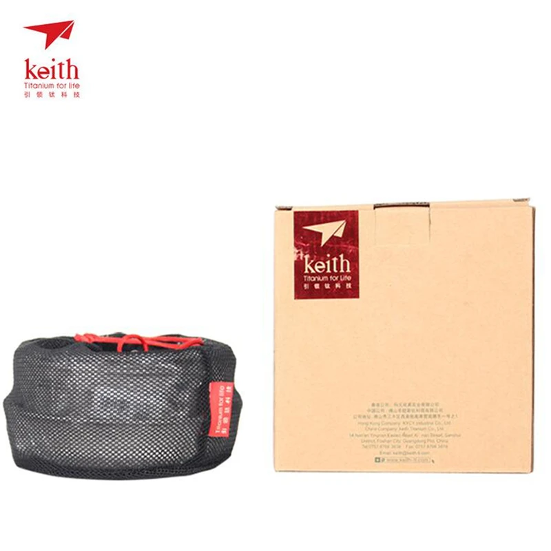 Keith-Titanium Cookware Set co - Camping Cooking Set avaliação e preço
