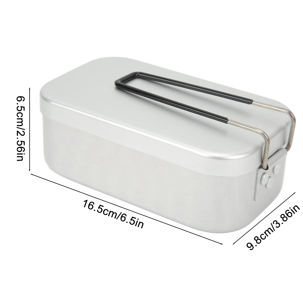 Lancheiras de alumínio 800ml,  - Camping Cooking Box Set avaliação e preço