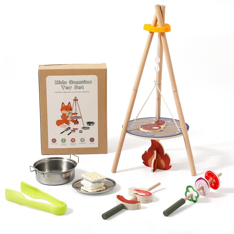 Conjunto de Brinquedos de Camp - Camping Cooking With Kids avaliação e preço