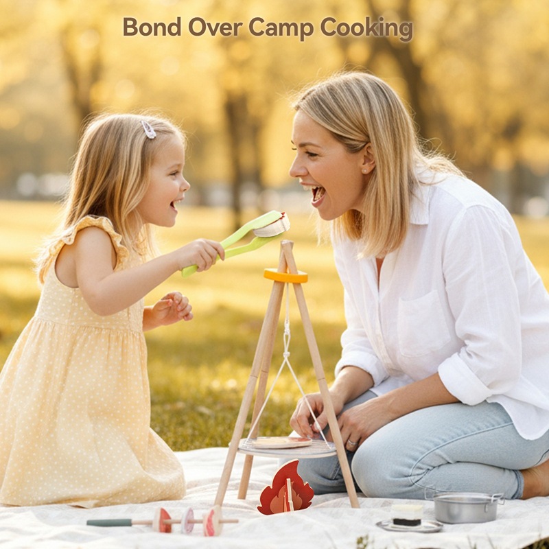 Conjunto de Brinquedos de Camp - Camping Cooking With Kids avaliação e preço