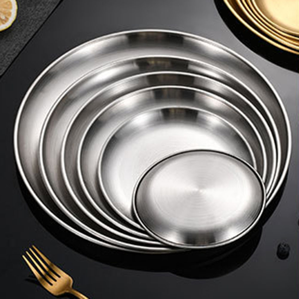 Prato de jantar de metal, 8 pe - Camping Cooking Meals avaliação e preço
