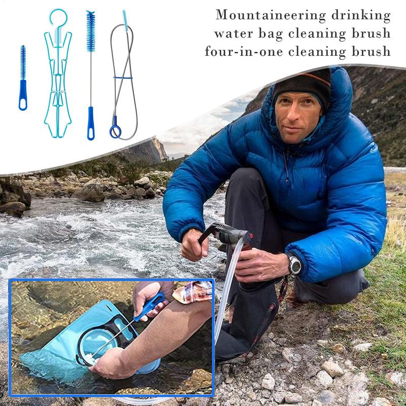 Kit de escova de limpeza de be - Camping Cooking Utensil Set avaliação e preço