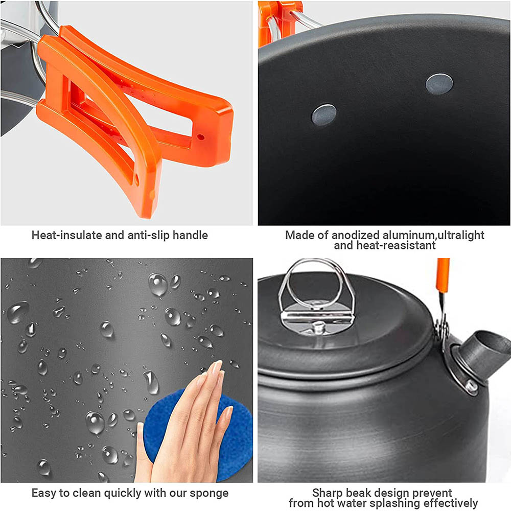 1 pçs/1 conjunto kit de panela - Camping Cooking Mesh avaliação e preço