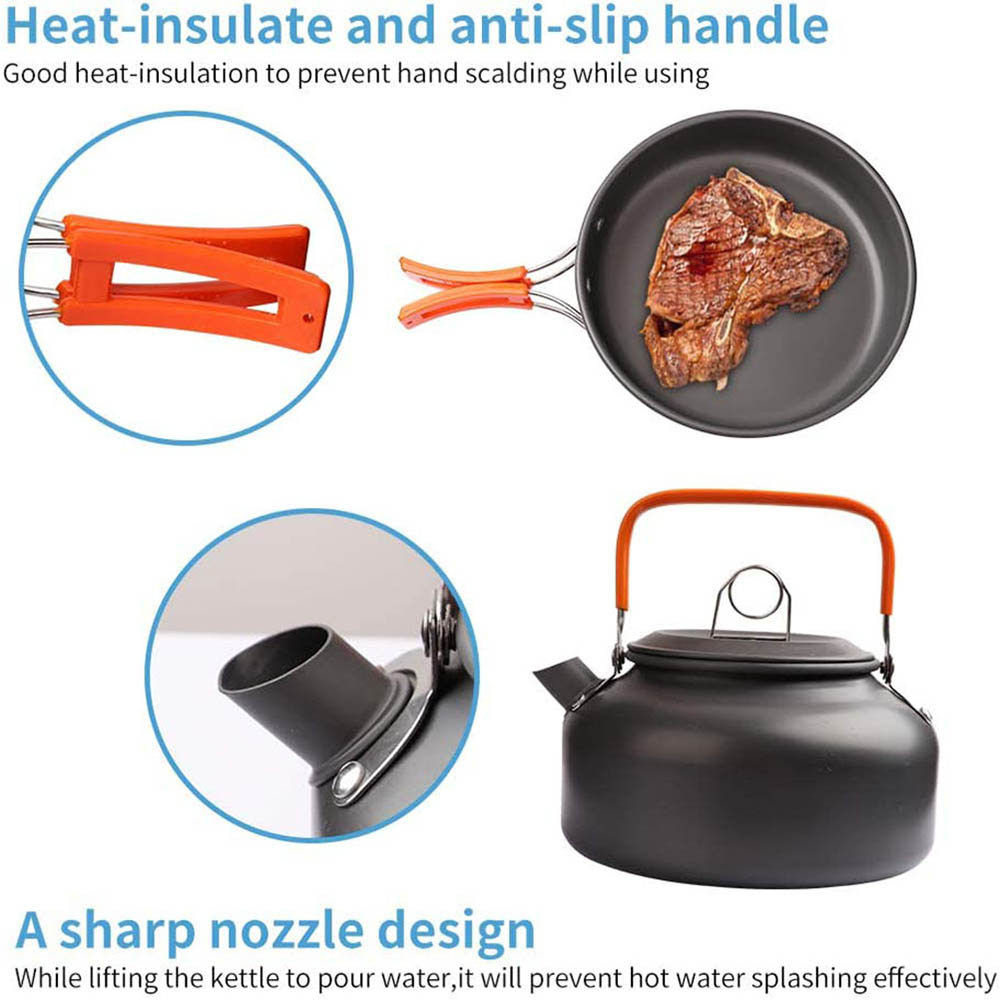 1 pçs/1 conjunto kit de panela - Camping Cooking Mesh avaliação e preço