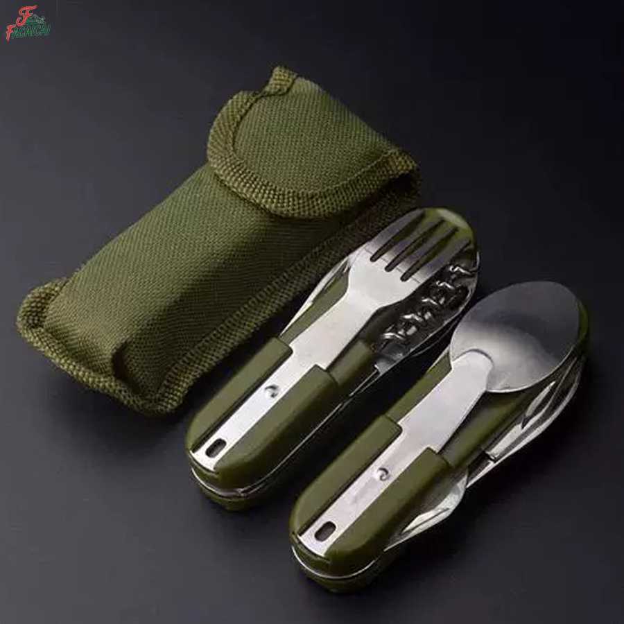 Conjunto de Utensílios de Viag - Camping Cooking Utensil Set avaliação e preço