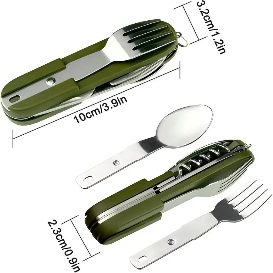 Conjunto de Utensílios de Viag - Camping Cooking Utensil Set avaliação e preço