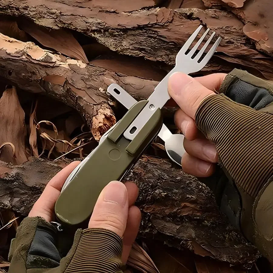Conjunto de Utensílios de Viag - Camping Cooking Utensil Set avaliação e preço