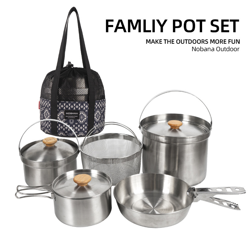 Nobana mais novo conjunto de p - Camping Cooking Rack avaliação e preço