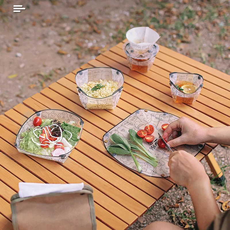 Louça dobrável multiúso, ao ar - Camping Cooking Utensil Set avaliação e preço