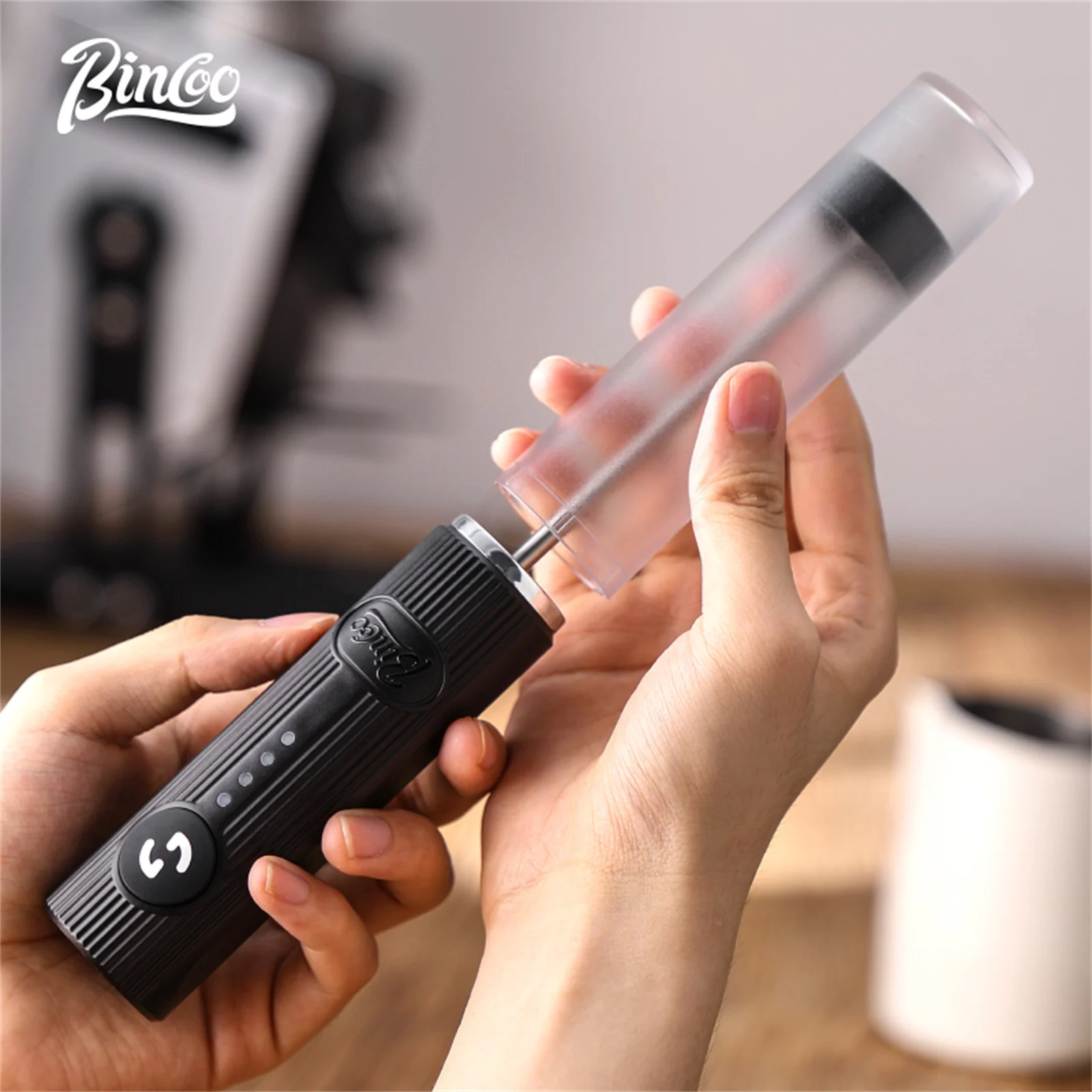 Bincoo novo espumador de leite - Pocket Coffee Maker avaliação e preço