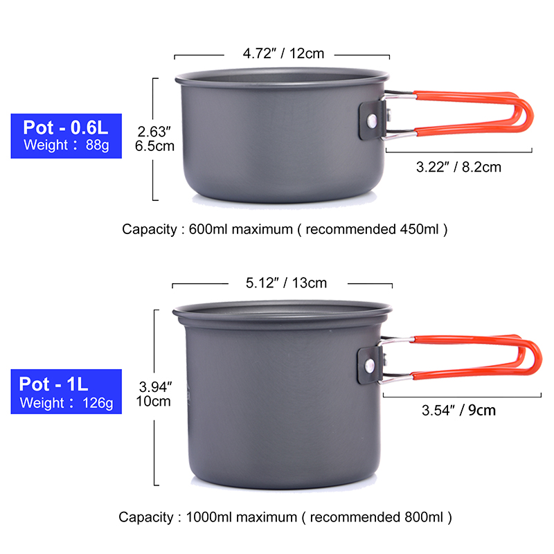 Widesea-Camping Conjunto Panel - Camping Cooking Utensil Set avaliação e preço