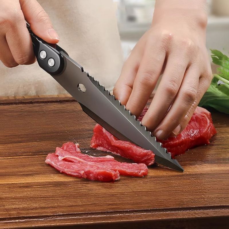 Tesoura Robusta Multiuso de Aç - Camping Cooking Kitchen avaliação e preço