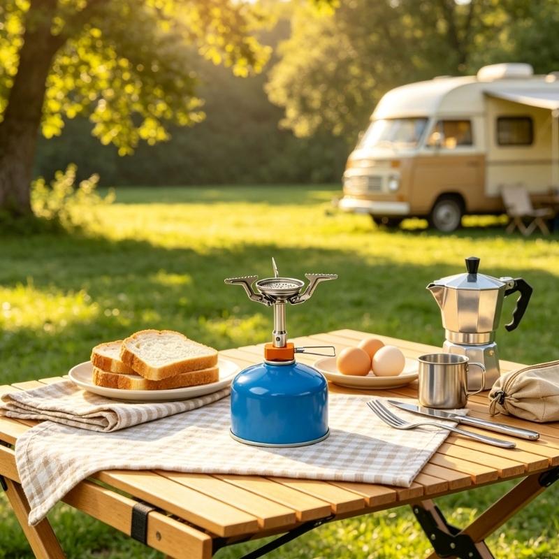 Cabeça fogão dobrável para coz - Camping Cooking Meals avaliação e preço