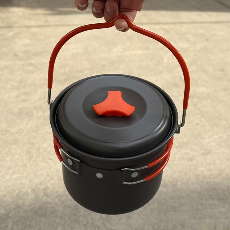 U2JB 1.4L Panelas acampamento  - Camping Cooking Meals avaliação e preço