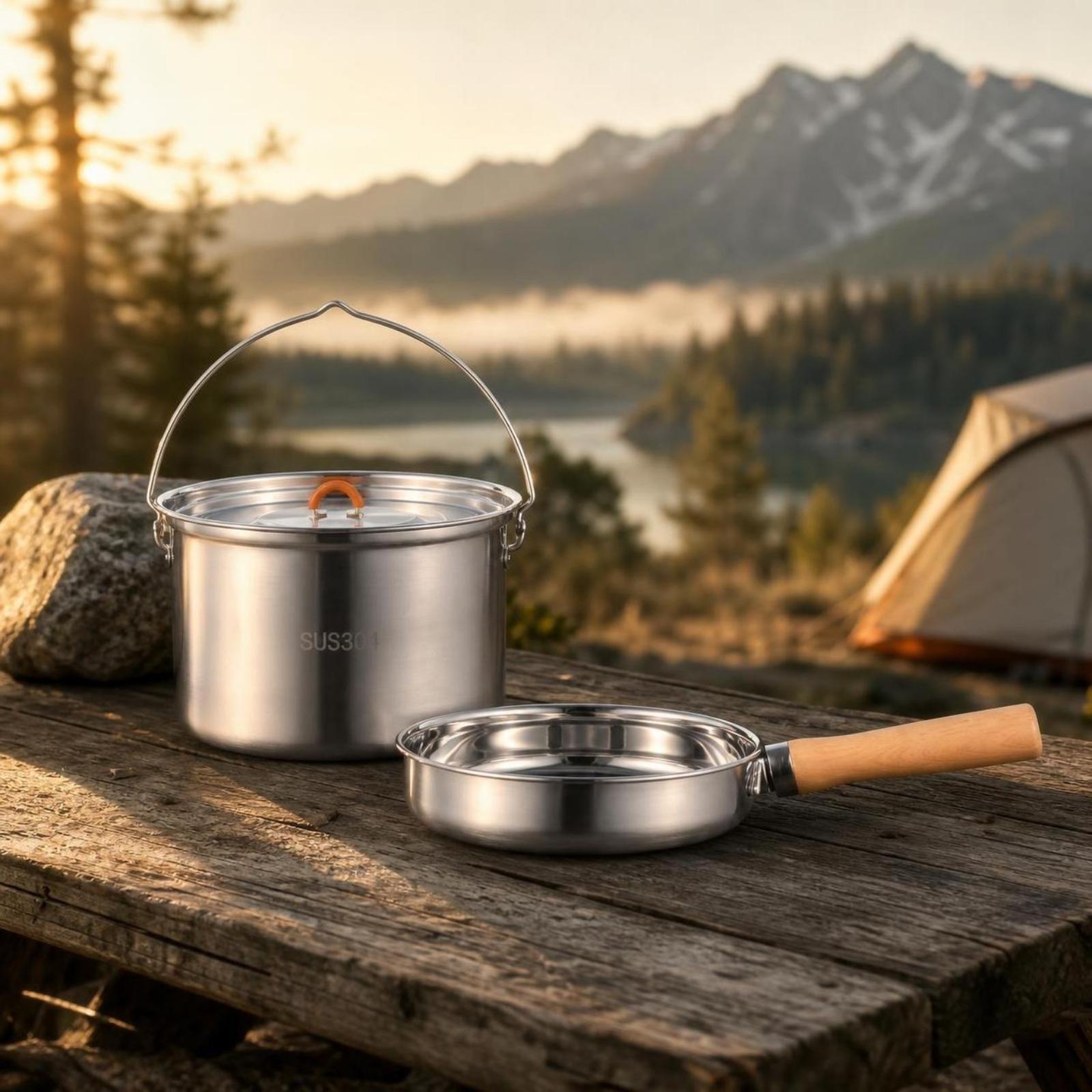 Chaleira para Cozinha ao Ar Li - Camping Cooking Meals avaliação e preço