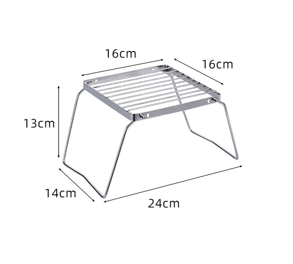 Suporte de Fogão de Aço Inoxid - Camping Cooking Utilities avaliação e preço
