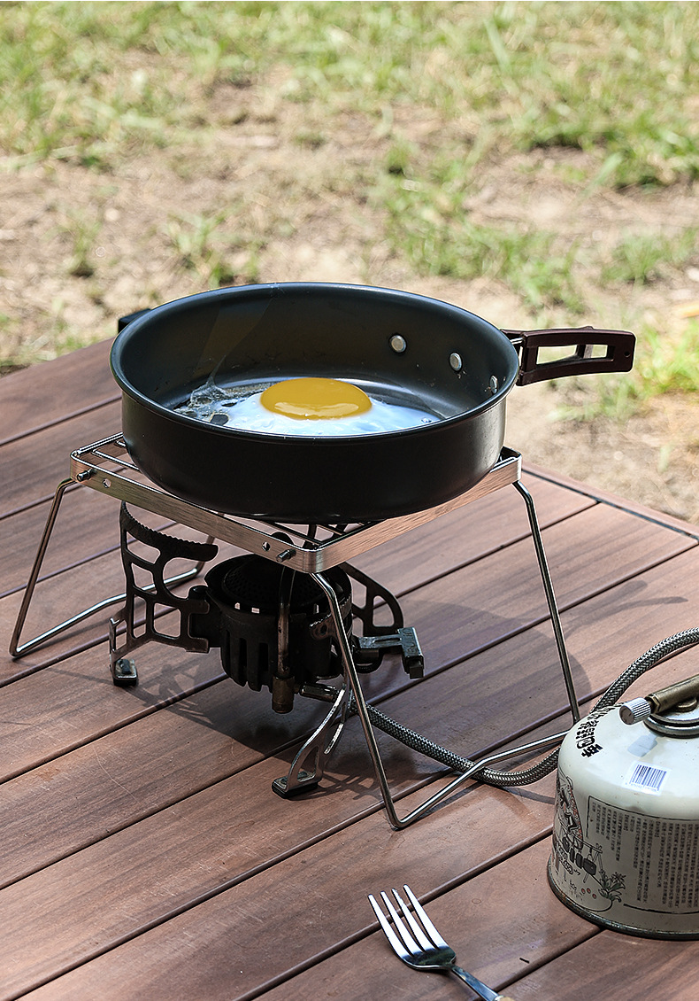 Suporte de Fogão de Aço Inoxid - Camping Cooking Utilities avaliação e preço