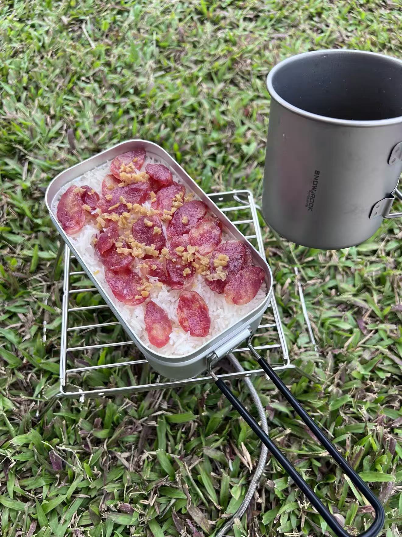 Suporte de Fogão de Aço Inoxid - Camping Cooking Utilities avaliação e preço