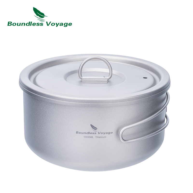 Pote de acampamento de titânio - Camping Cooking Utilities avaliação e preço