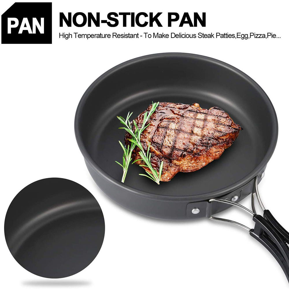 Conjunto de Utensílios de Cozi - Camping Cooking Utilities avaliação e preço
