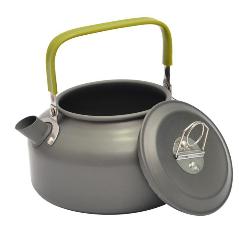 Kit de panelas para acampament - Camping Cooking Box Set avaliação e preço